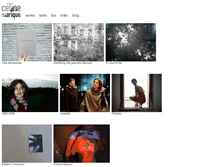 Tablet Screenshot of celine-marique.net